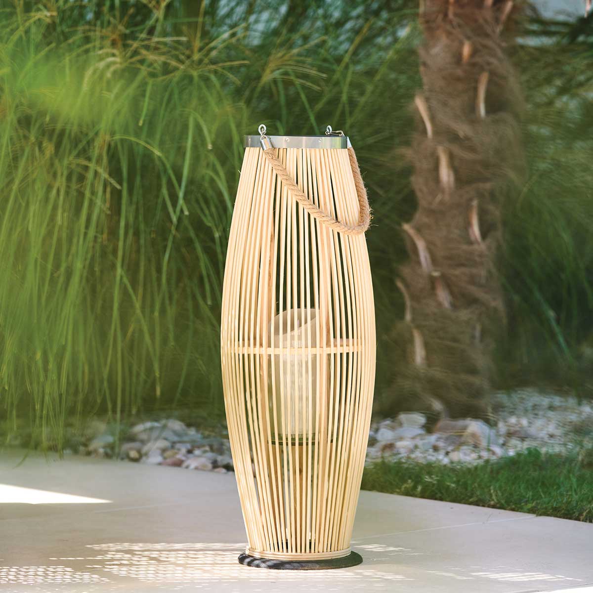Lanterna decorativa FIT em bambu