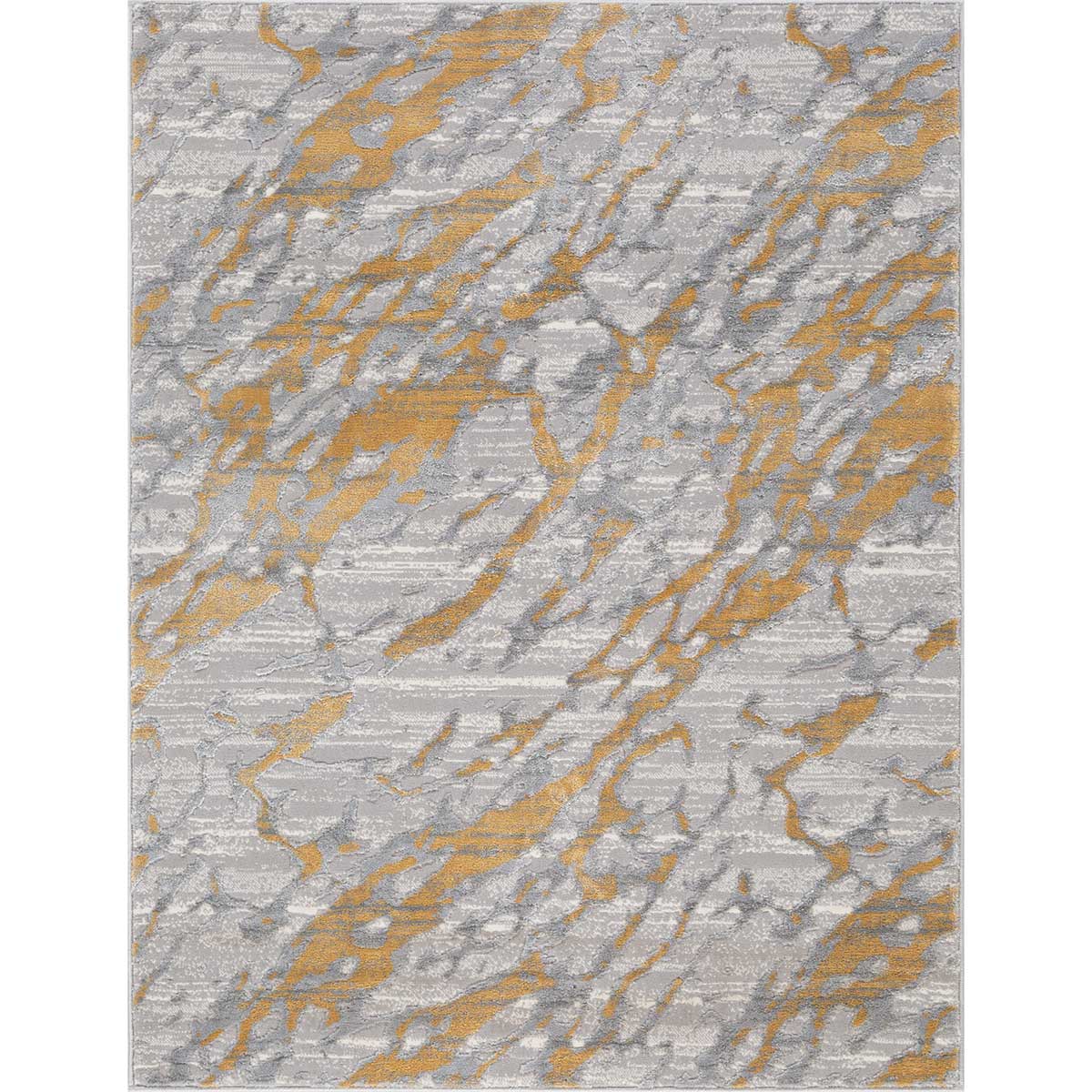 Tapete VIQI waves amarelo 80x150cm