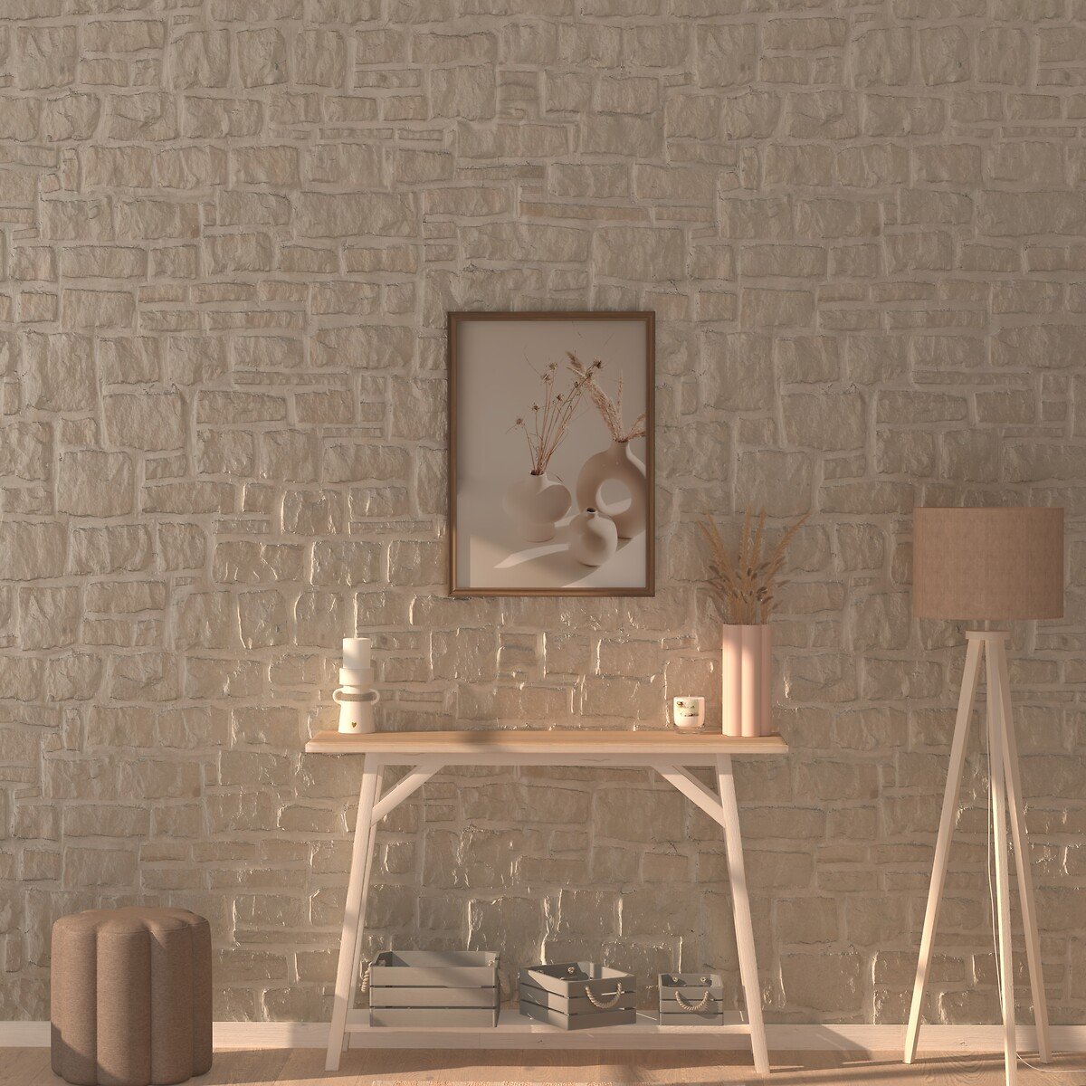 Moldura MAE castanho 50x70cm