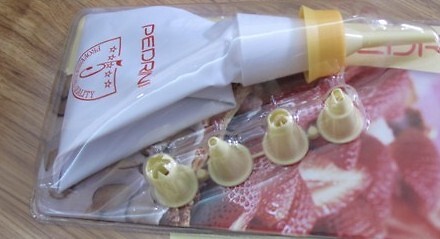 Conjunto de 6 pe&ccedil;as pasteleiro bisnaga