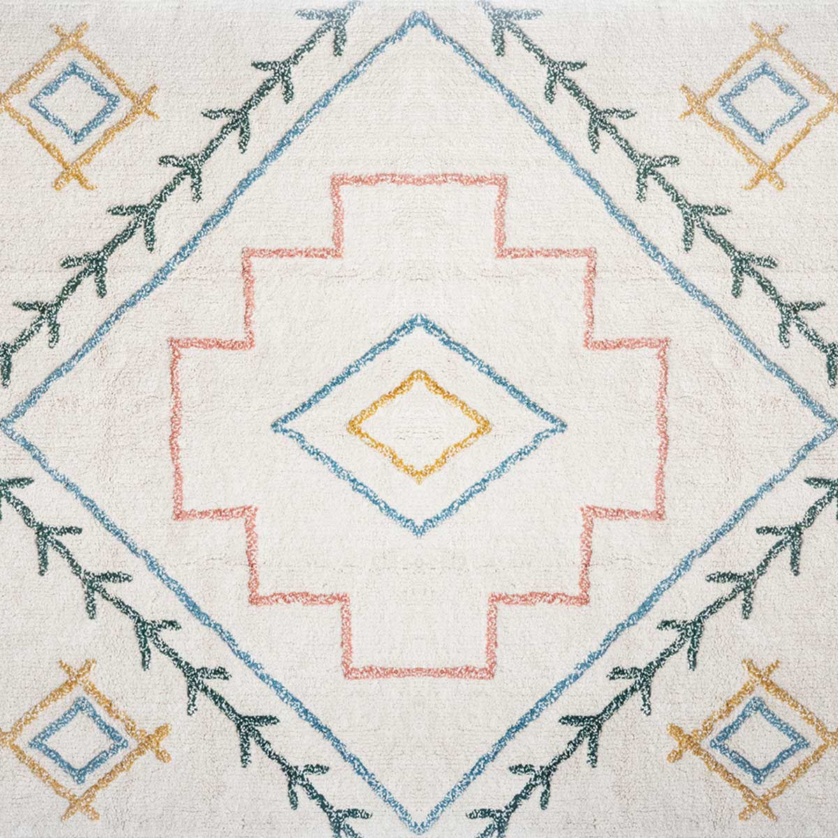 Tapete ETNIK em algodão 120x170cm,  Tapete ETNIK em algodão 120x170cm