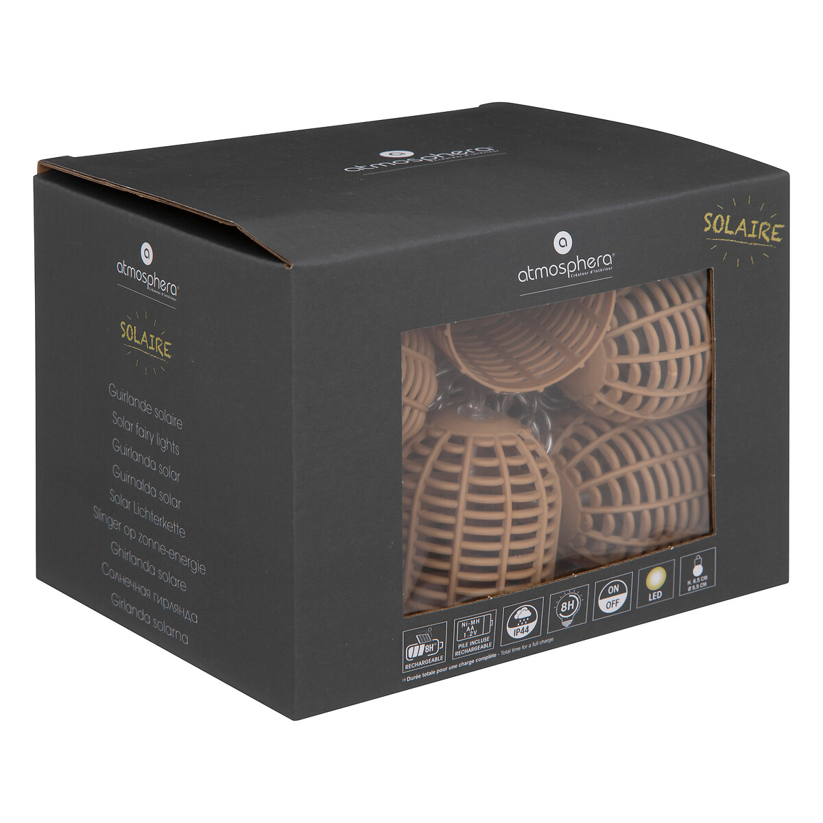 Conjunto de 10 Candeeiros Led Solar