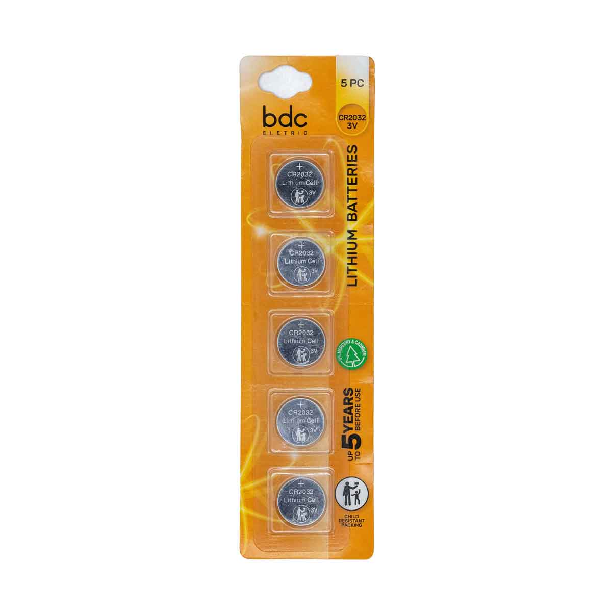 Pilha lítio cr2032
