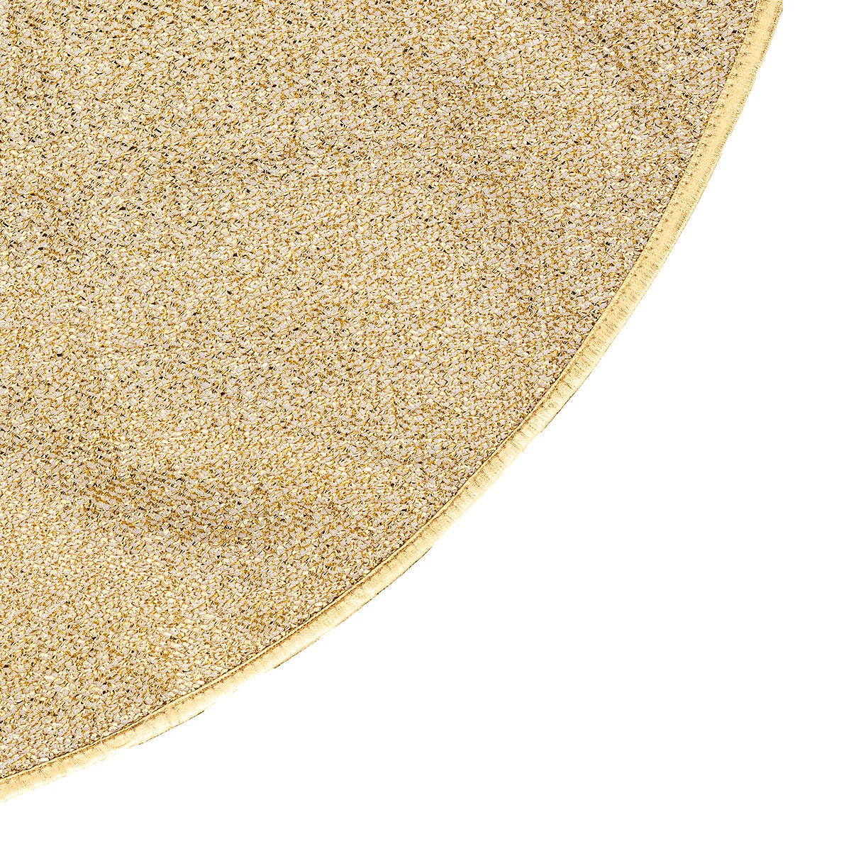 Tapete dourado para árvore 90cm