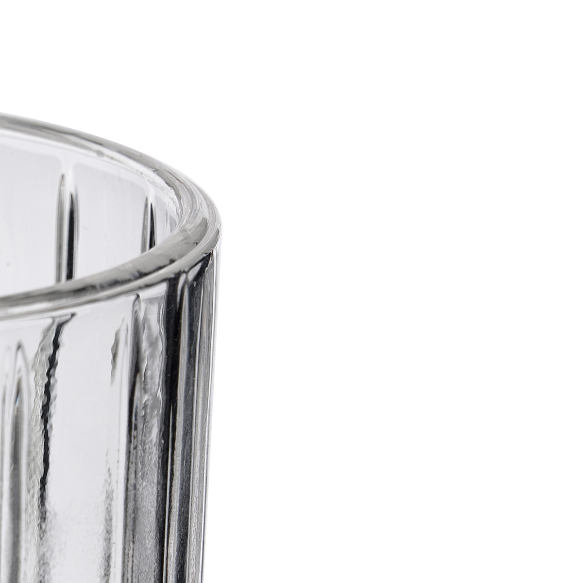 Copo de vinho riscas em vidro 380ml