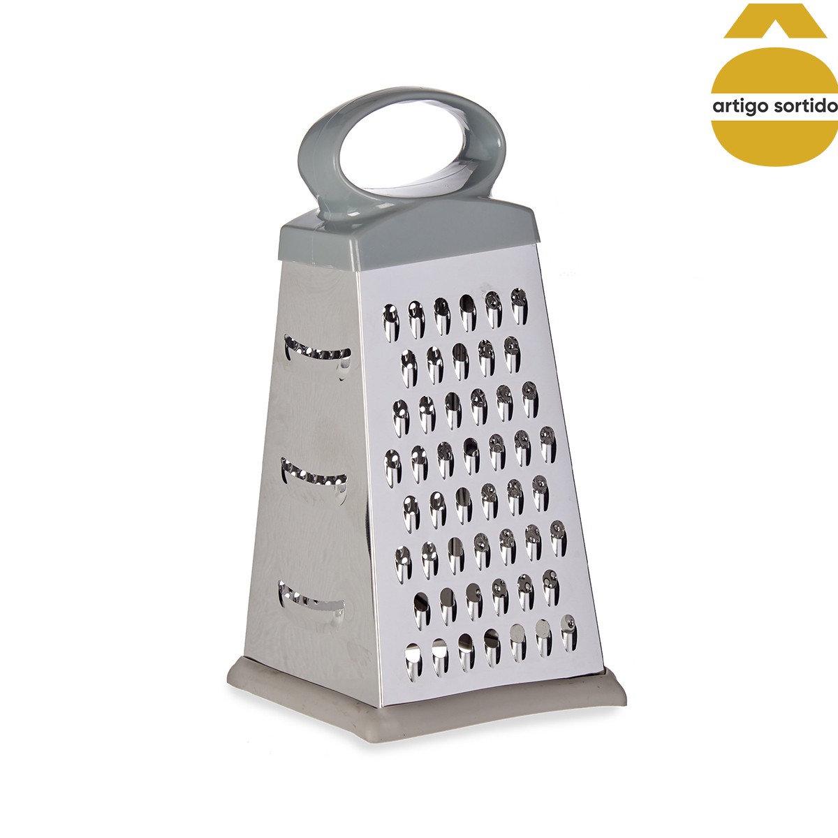 Raspador em pir&acirc;mide de metal