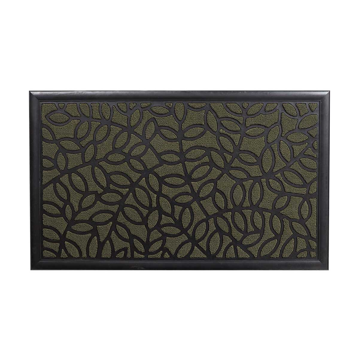 Tapete BRONX verde escuro e preto 45x75cm