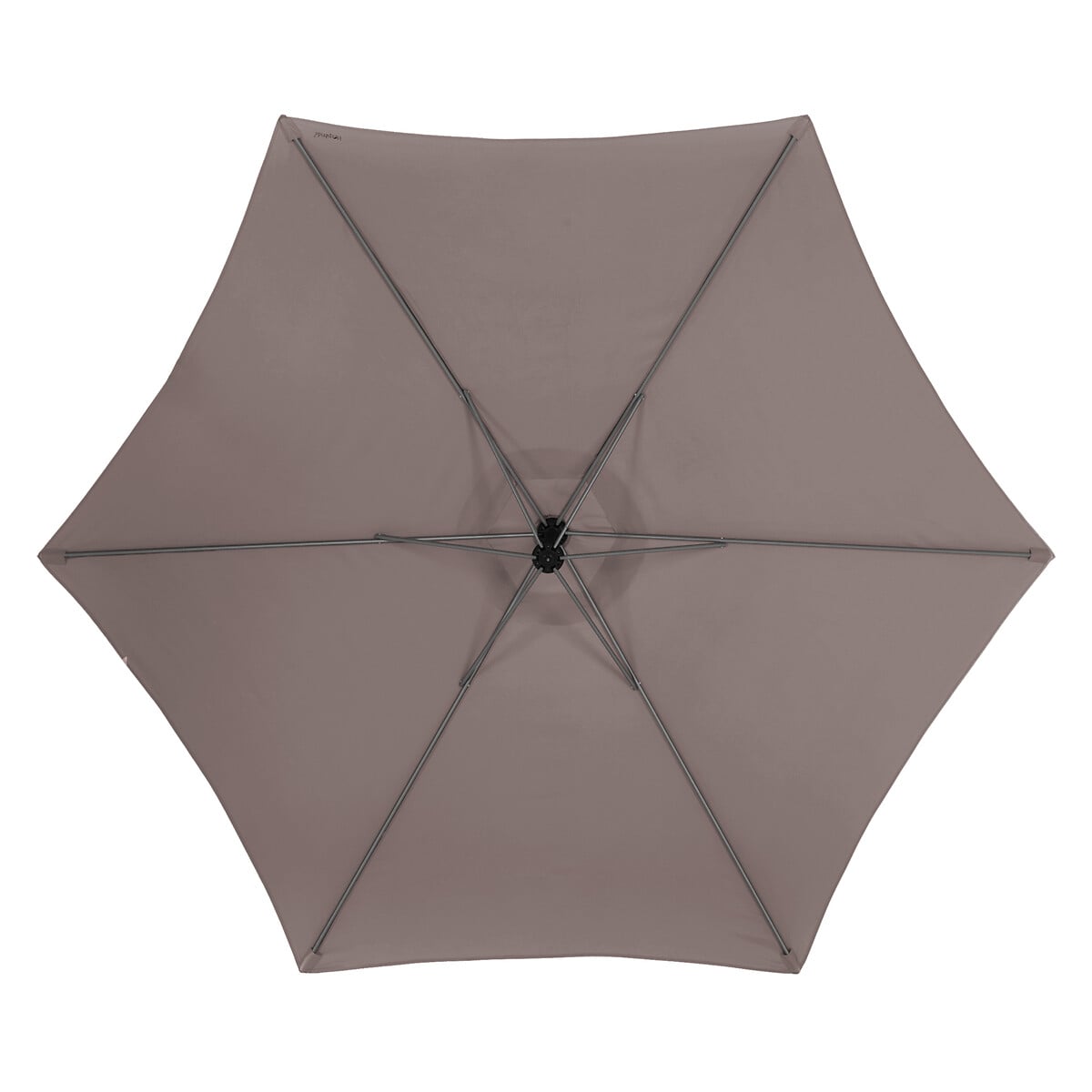 Guarda-sol MANOA descentrado taupe 3m