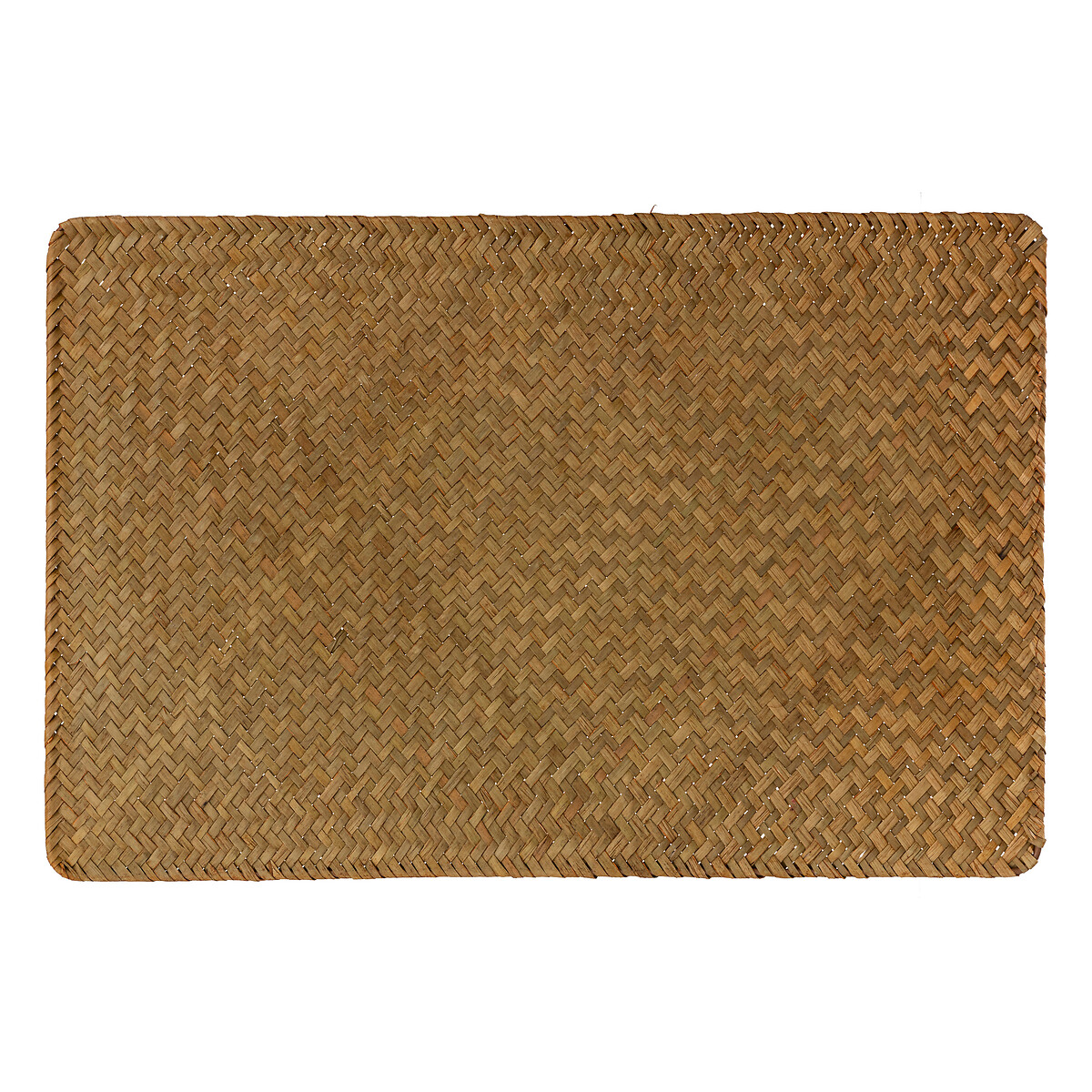 Individual de mesa jill castanho em junco 30x45cm