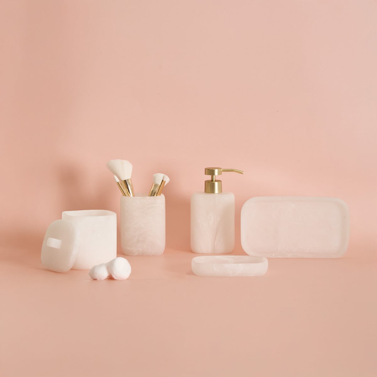 Doseador sabonete l&iacute;quido CLOUDY branco 370ml