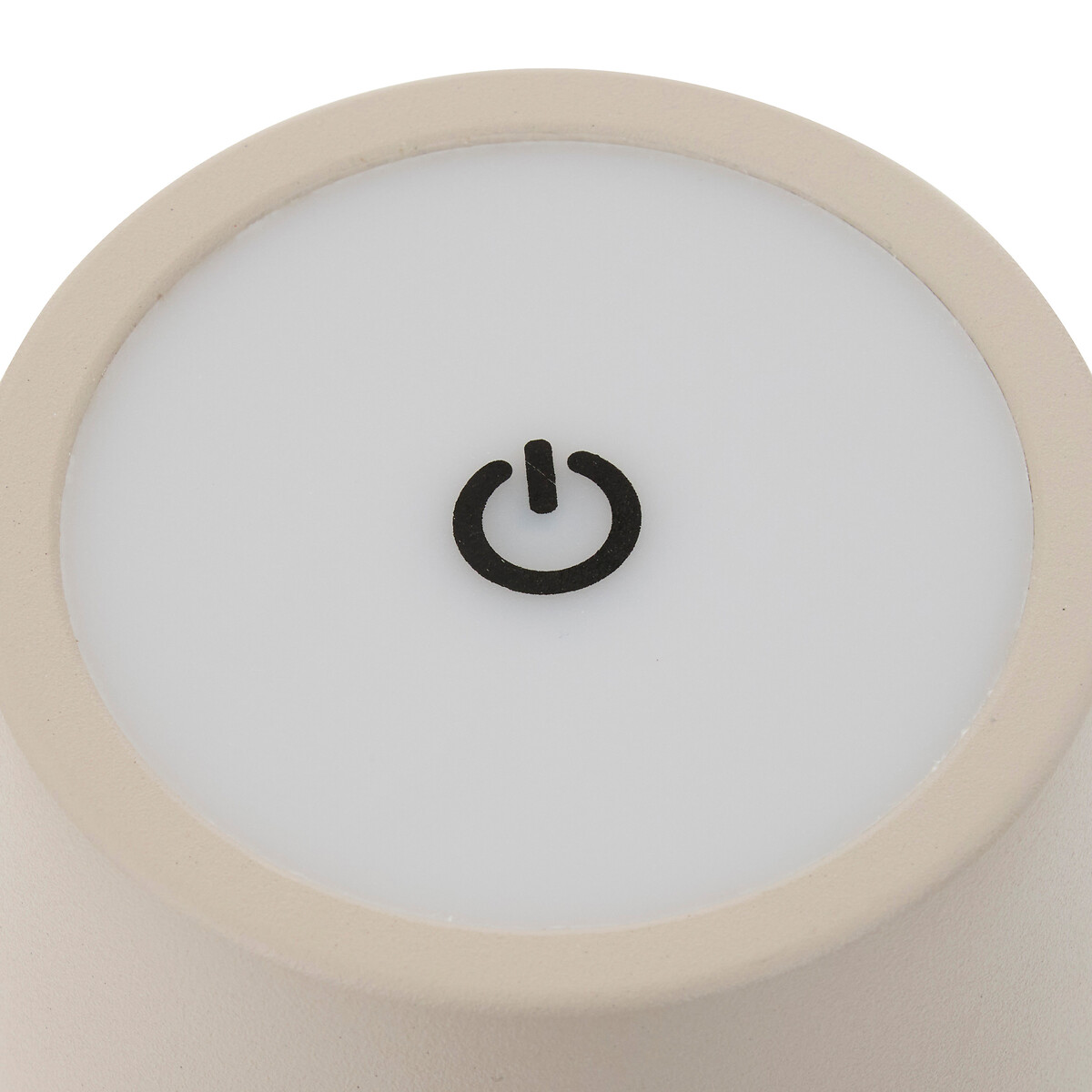 Candeeiro de mesa CODY marfim usb 36cm