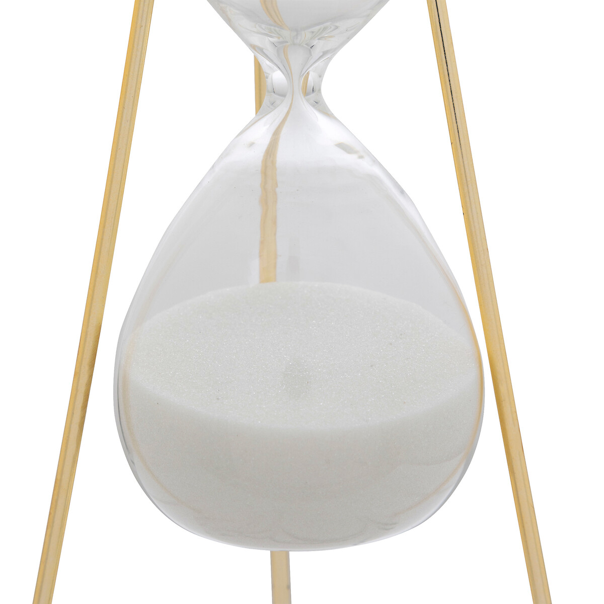 Ampulheta decorativa OLEN em vidro 21cm