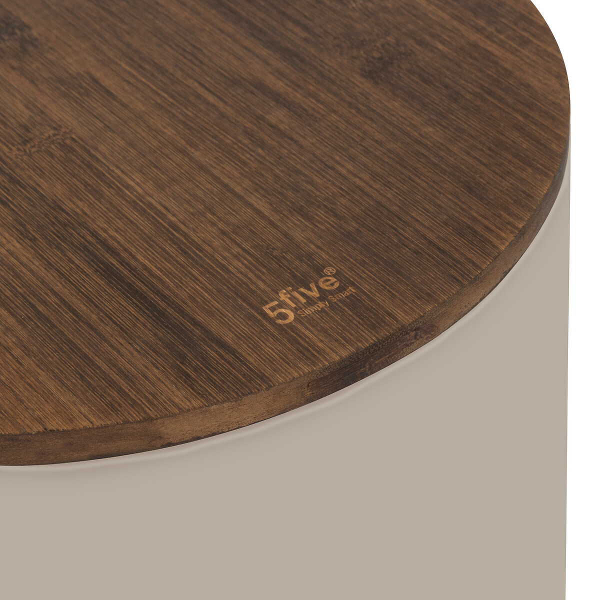 Balde do lixo MODERN bege 30L