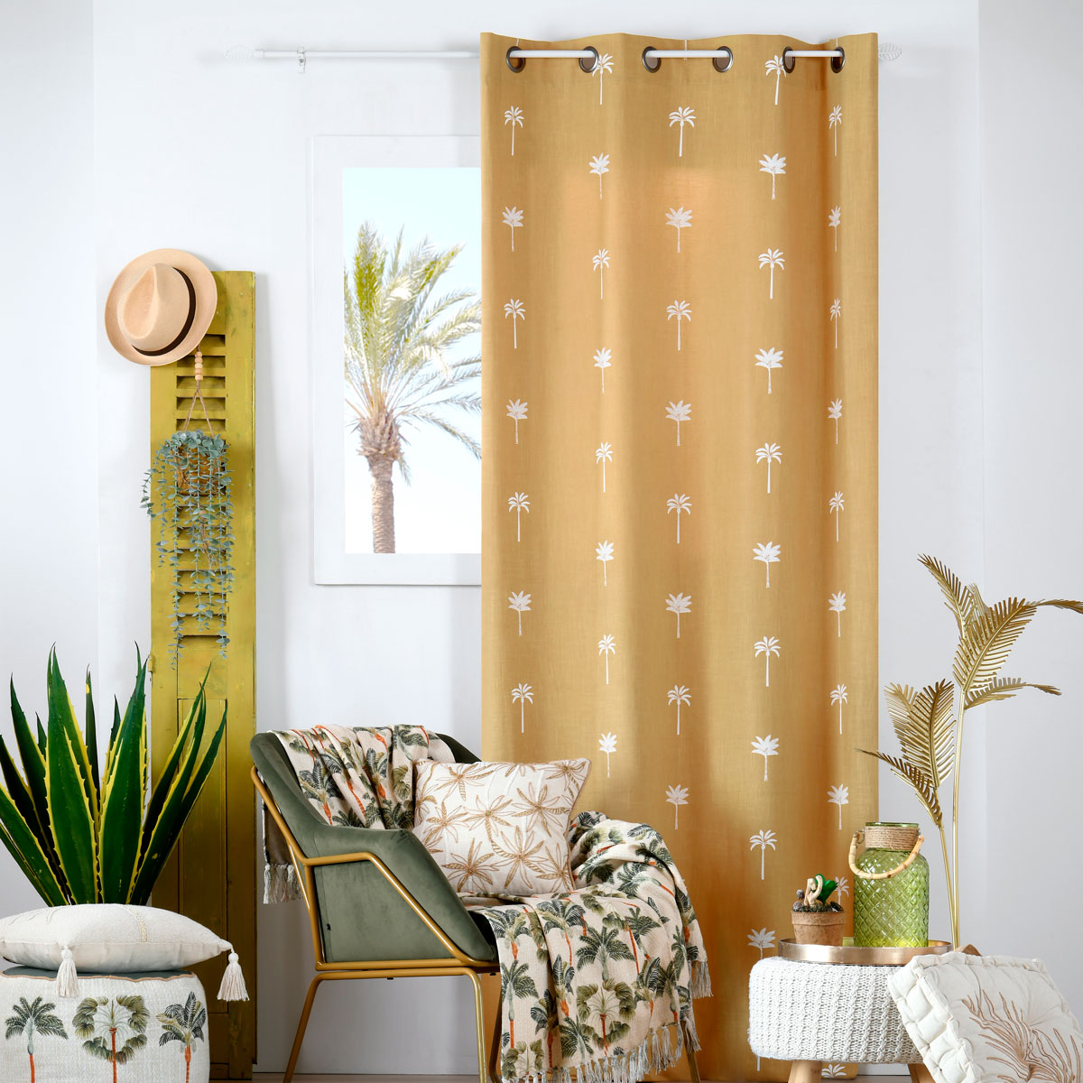 Manta CASABLANCA com franjas 125x150cm