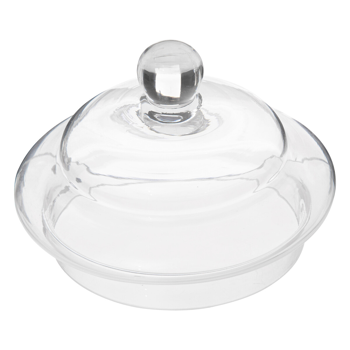 Bomboneira de vidro com tampa 2l