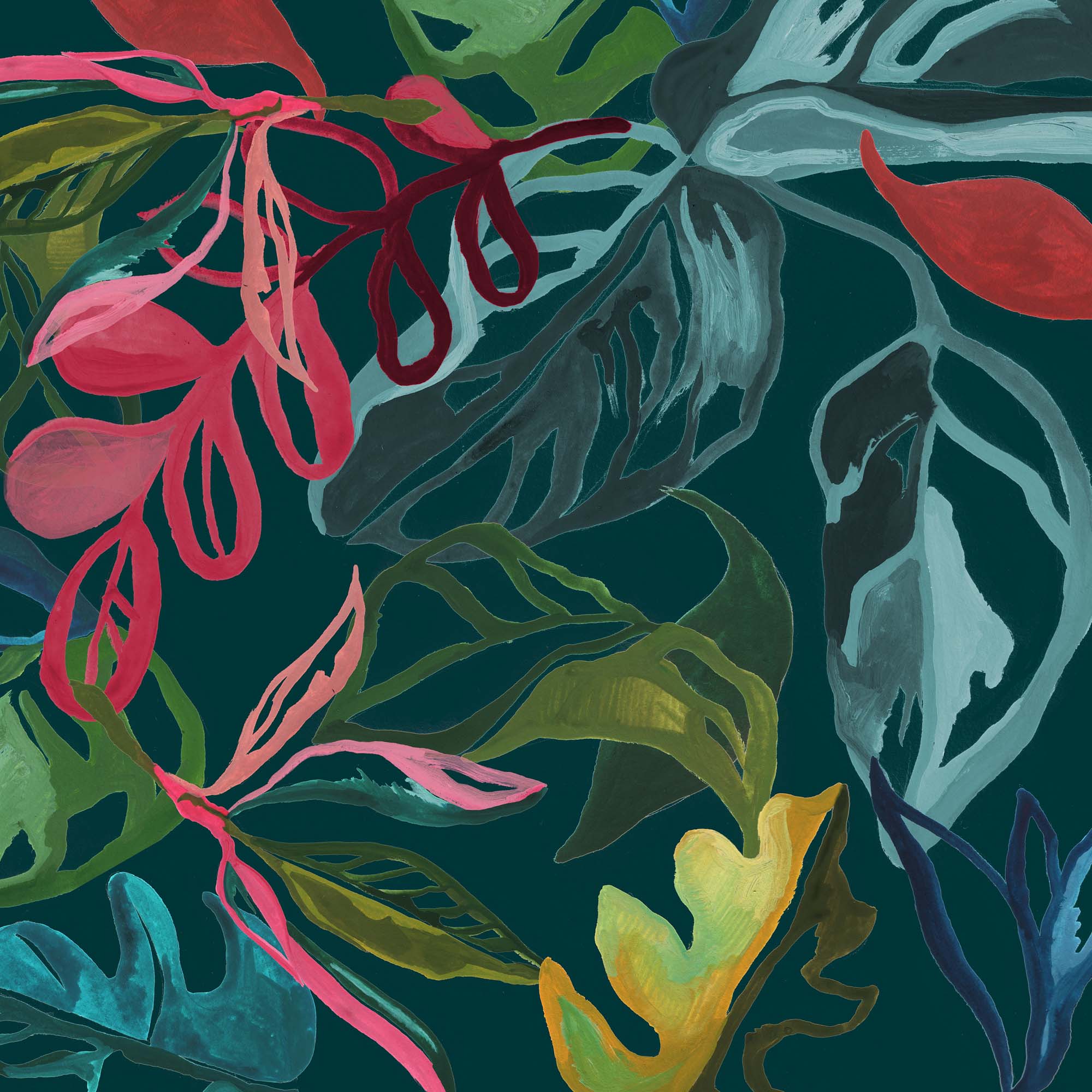 Capa de edred&atilde;o e 2 capas de almofada SELVA 220x240cm