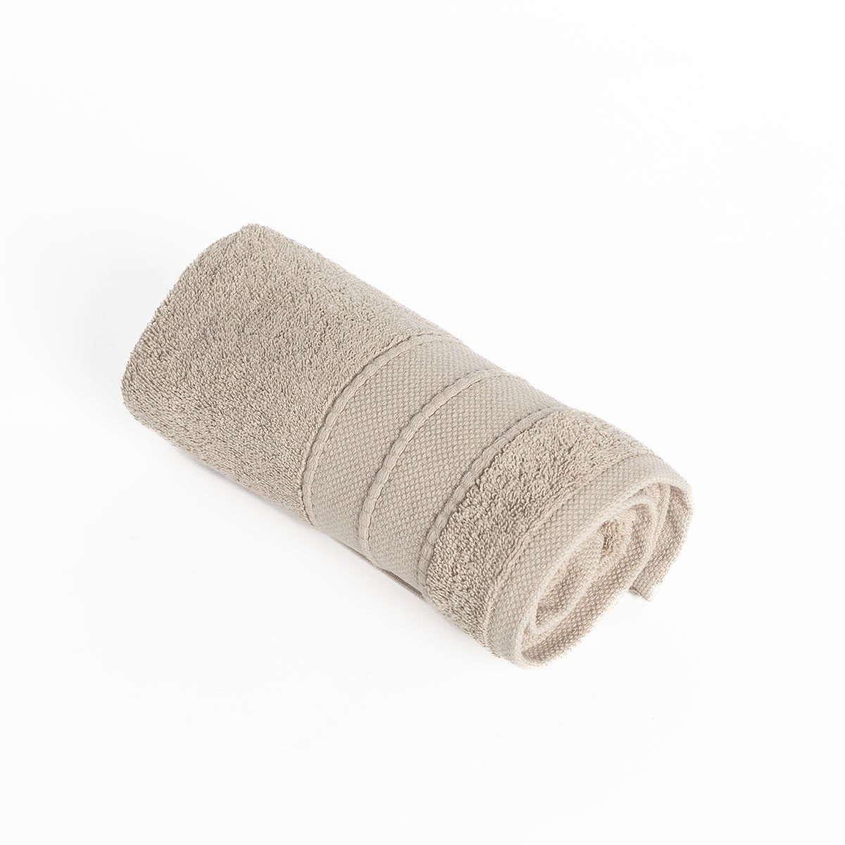 Toalha de mãos ESSENZA castanho claro 50x90cm