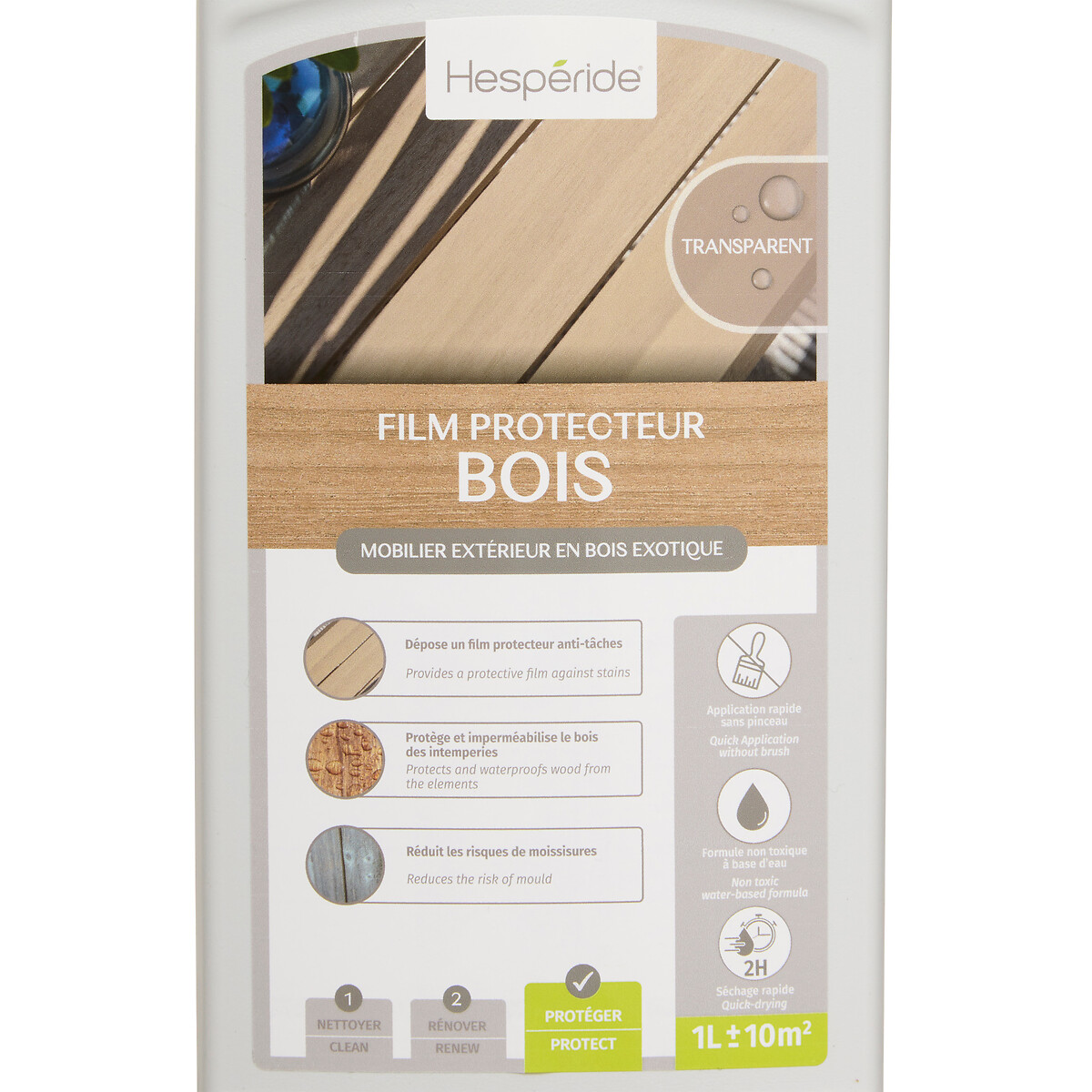 Protetor de madeiras de exterior 1L