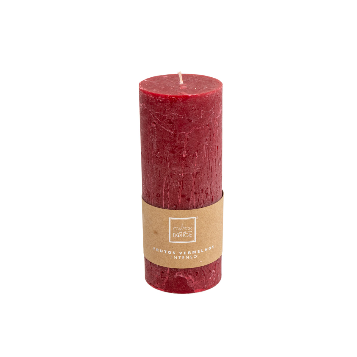 Vela perfumada PILAR de frutos vermelhos 18cm,  Vela perfumada PILAR de frutos vermelhos 18cm