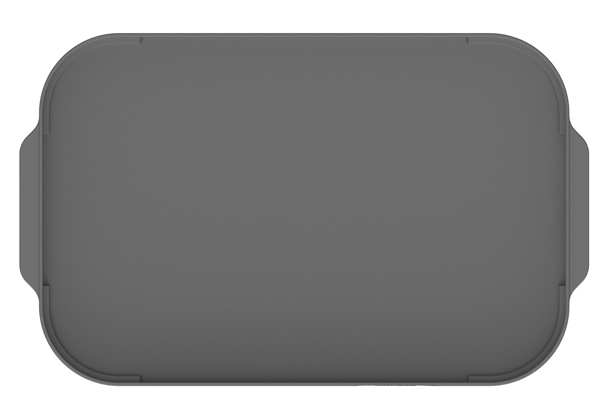 Caixa para pão com tampa transparente