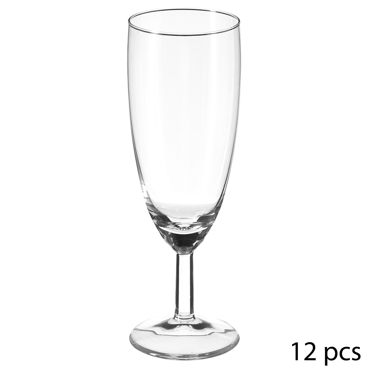 Conjunto de 12 copos de champanhe FIONA de vidro 15cl