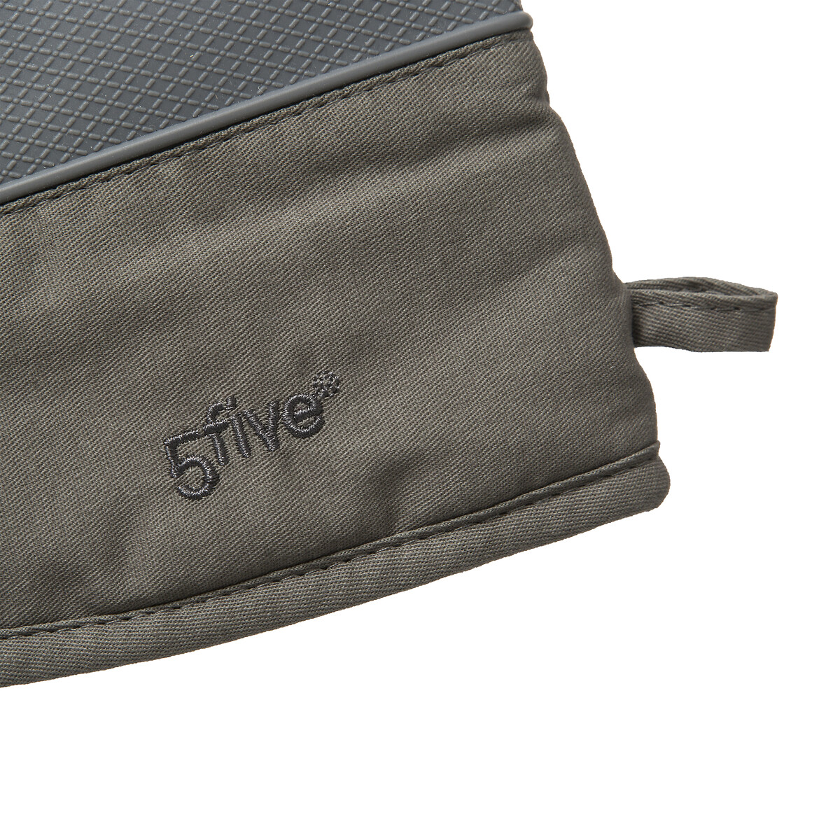 Luva de cozinha em silicone e algodão