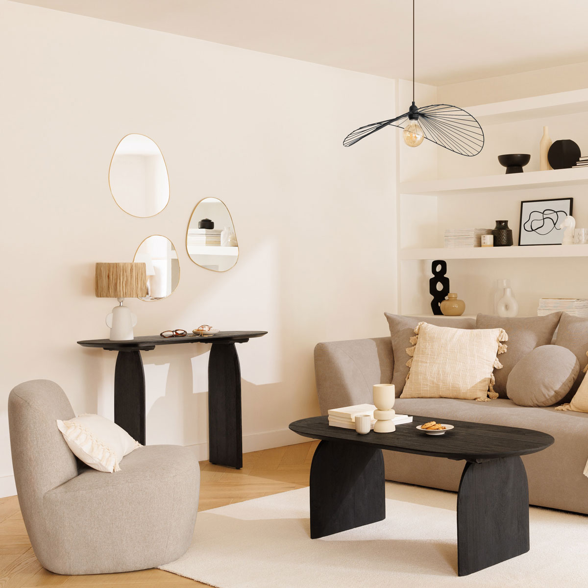 Candeeiro de mesa RAIA branco em cer&acirc;mica 38cm