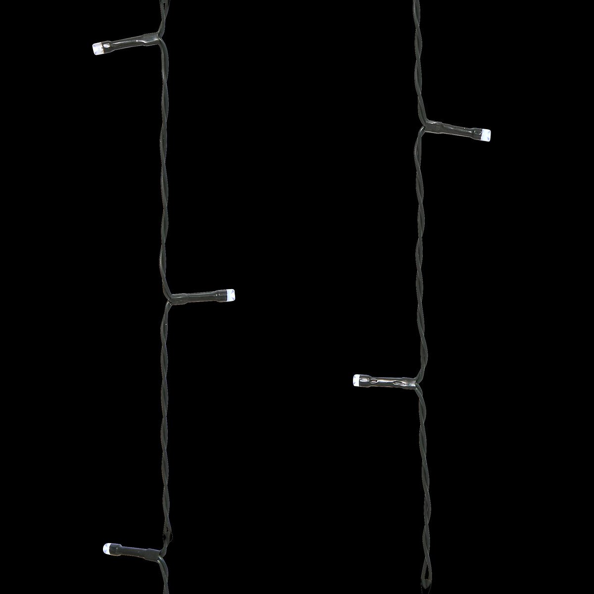 Cortina de natal 425LED branco frio 250cm