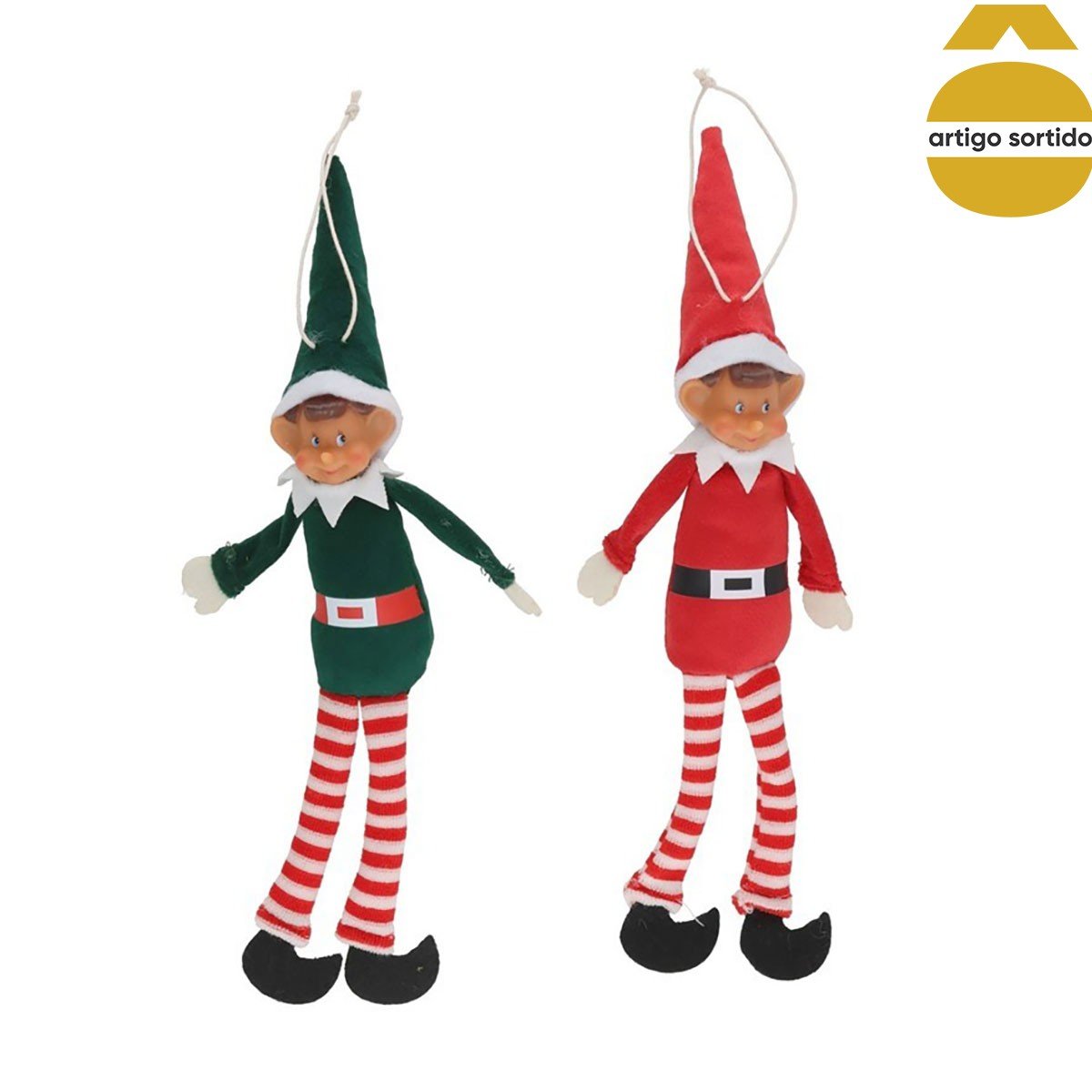 Elfo sentado 18cm,  Elfo sentado 18cm