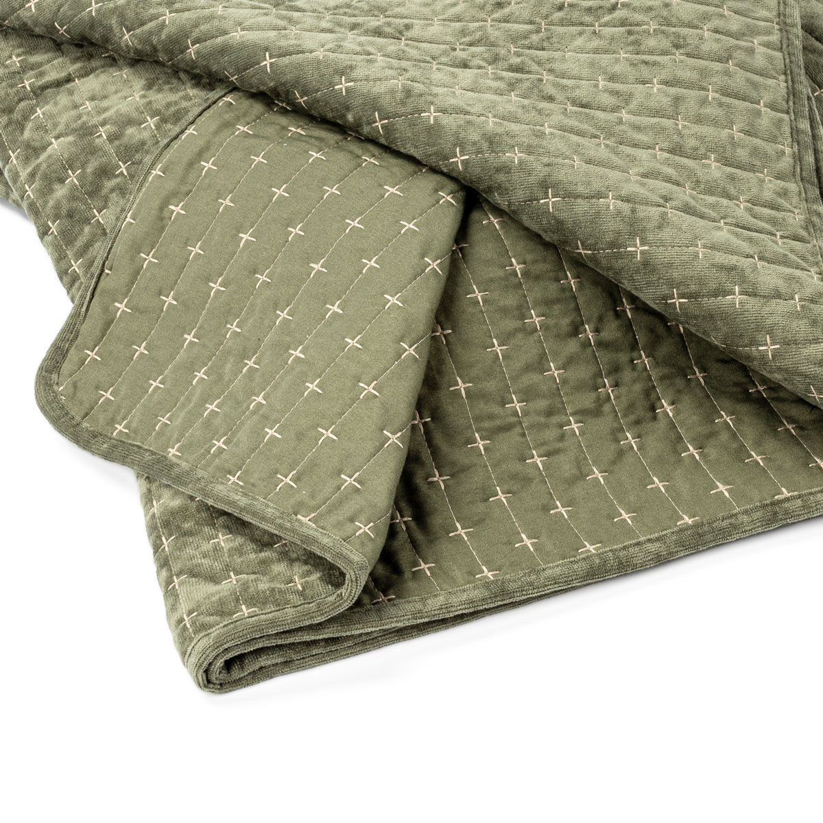 Edredão verde CAMILA 220x240cm