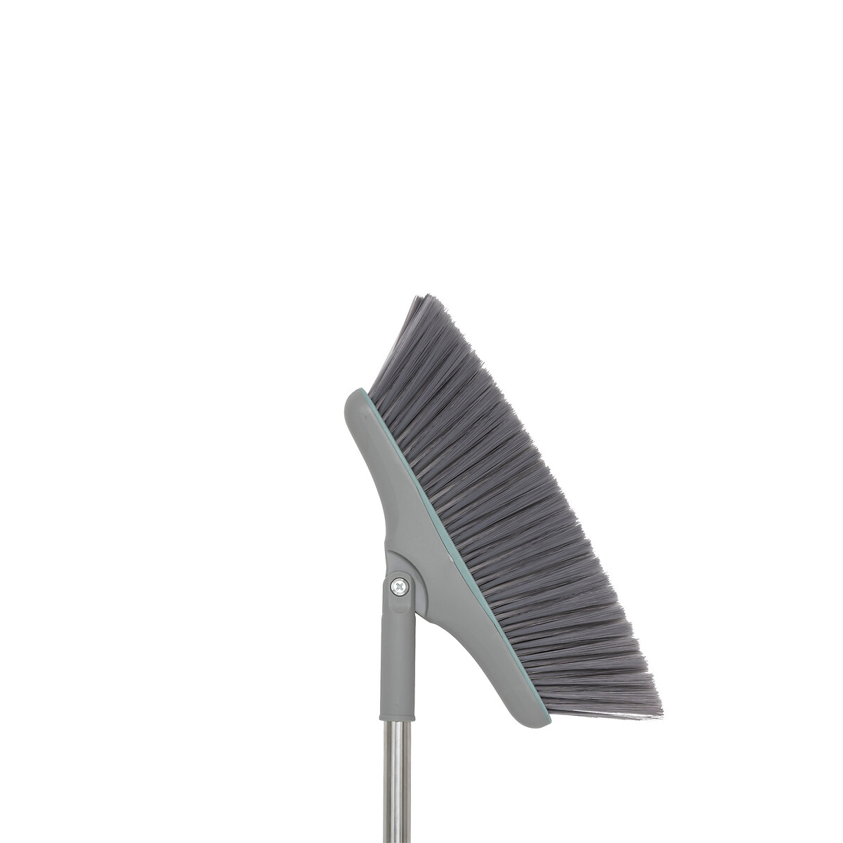 Vassoura com pá giratória cinza