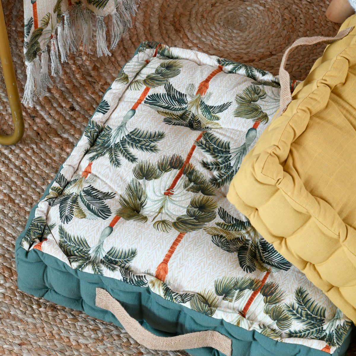 Almofada de ch&atilde;o CASABLANCA 45x45cm