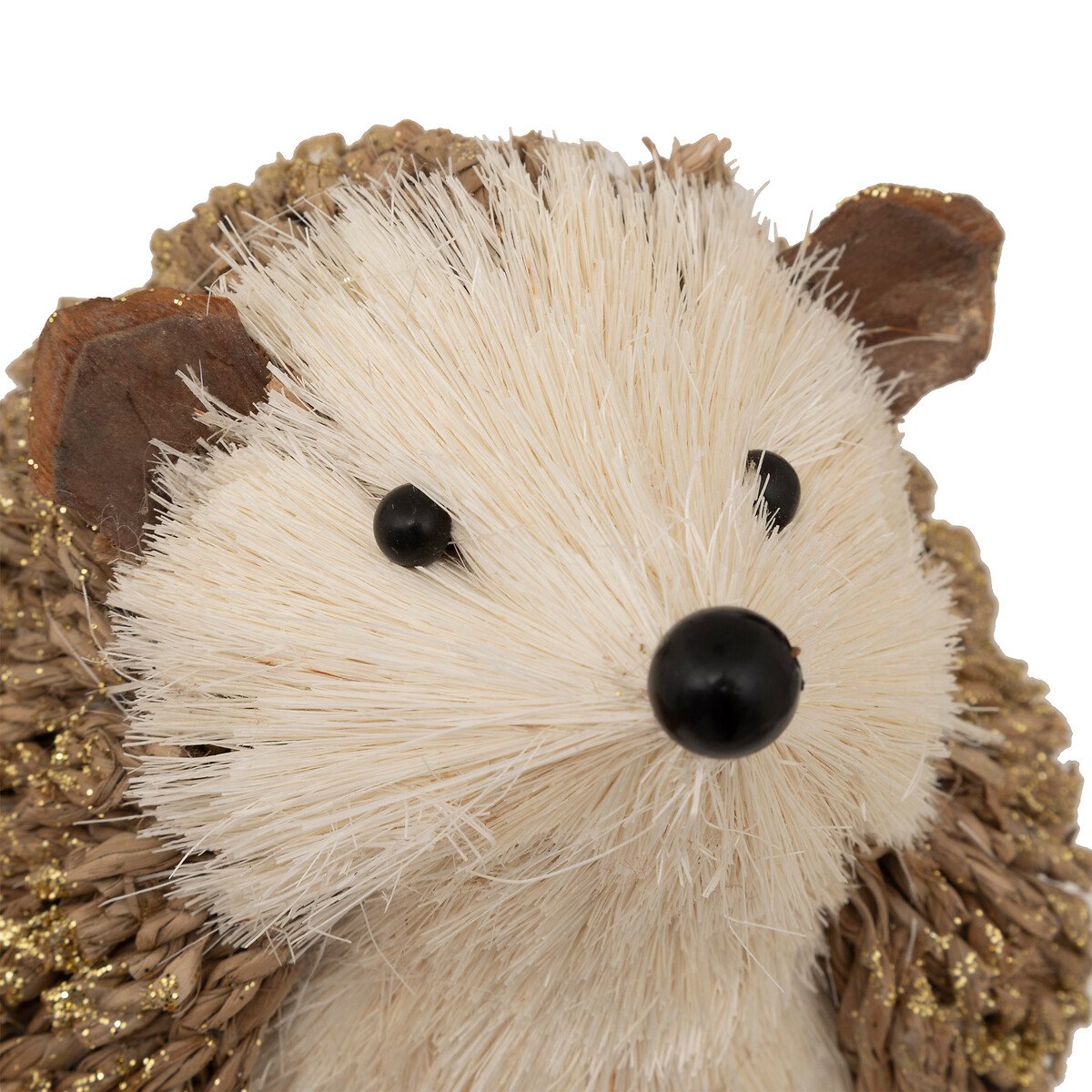 Figura de ouriço castanho 15cm