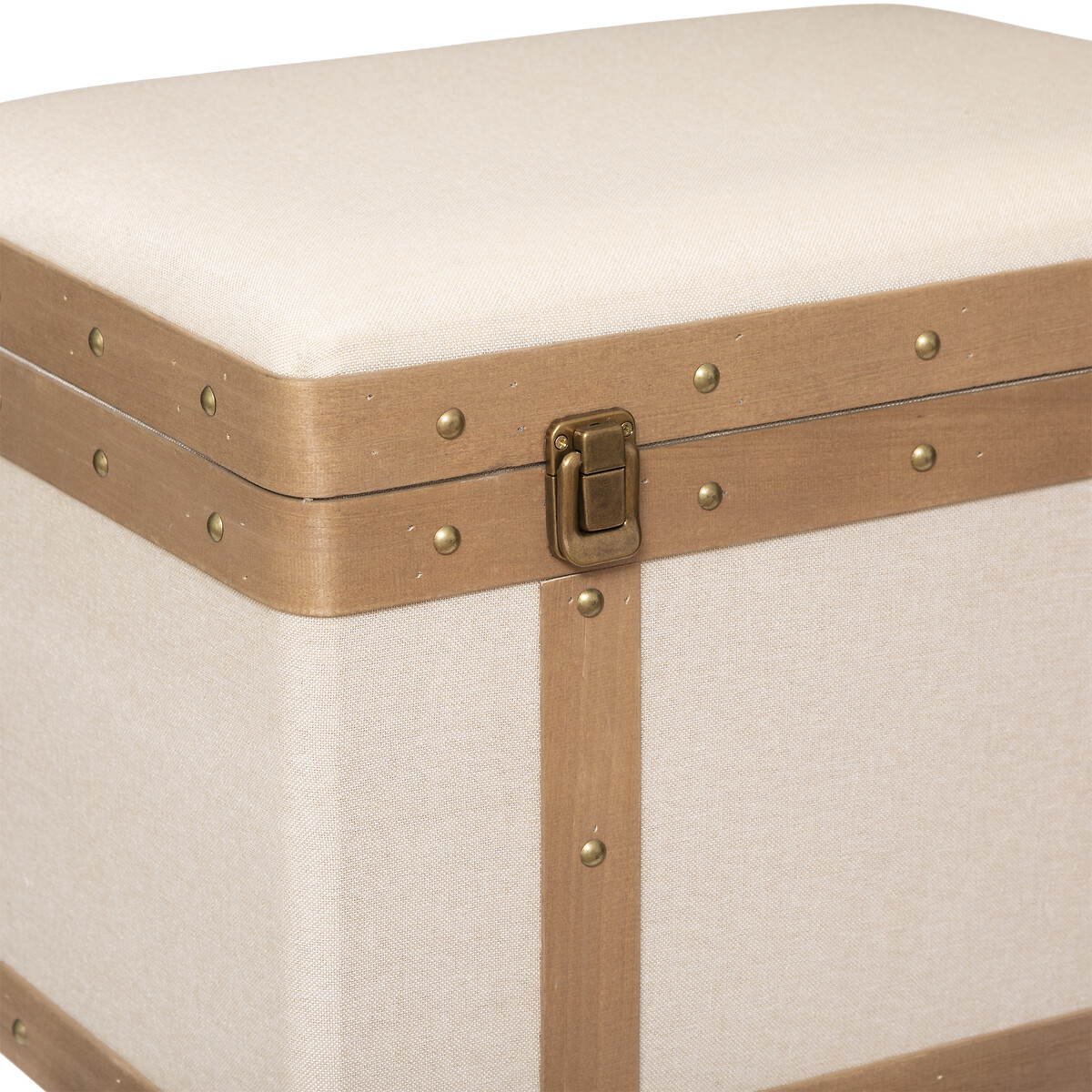 Caixa NORAH em mdf e linho 29,5x44cm