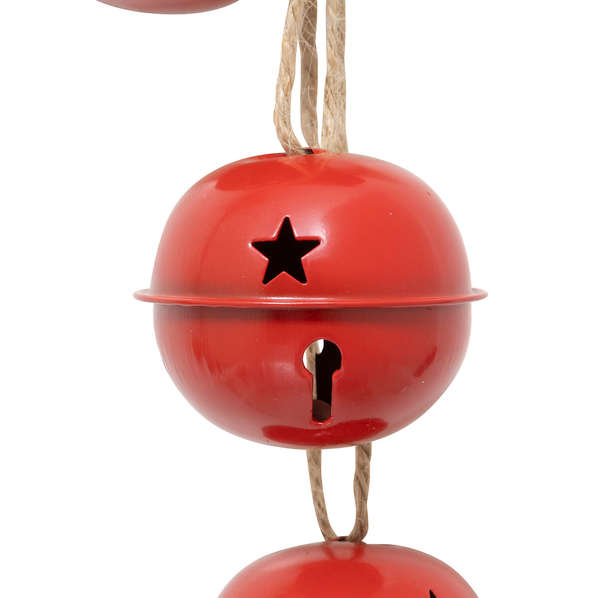 Pendurante de guizos vermelhos 55cm