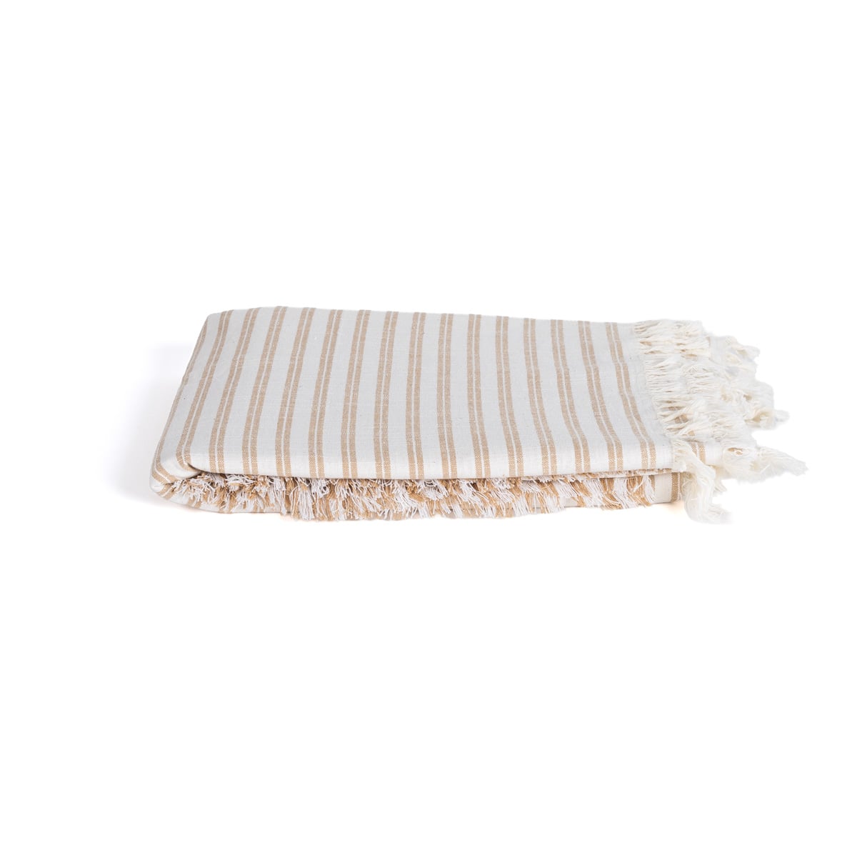 Toalha de mesa SLUB STRIPES bege 140x240cm
