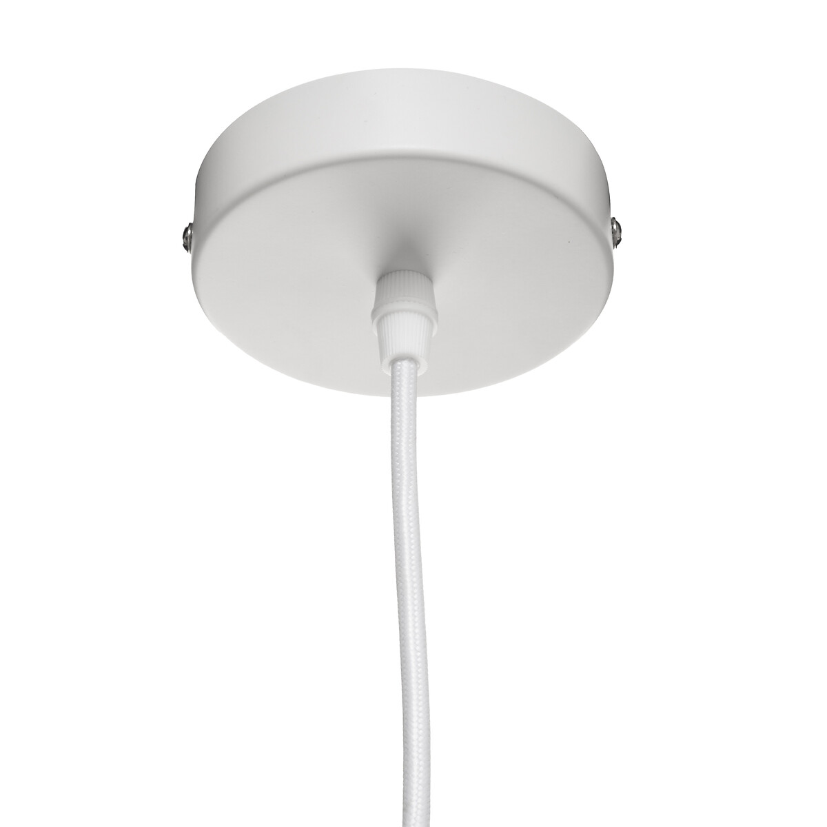 Candeeiro de teto ELIS bege em bambu 40cm