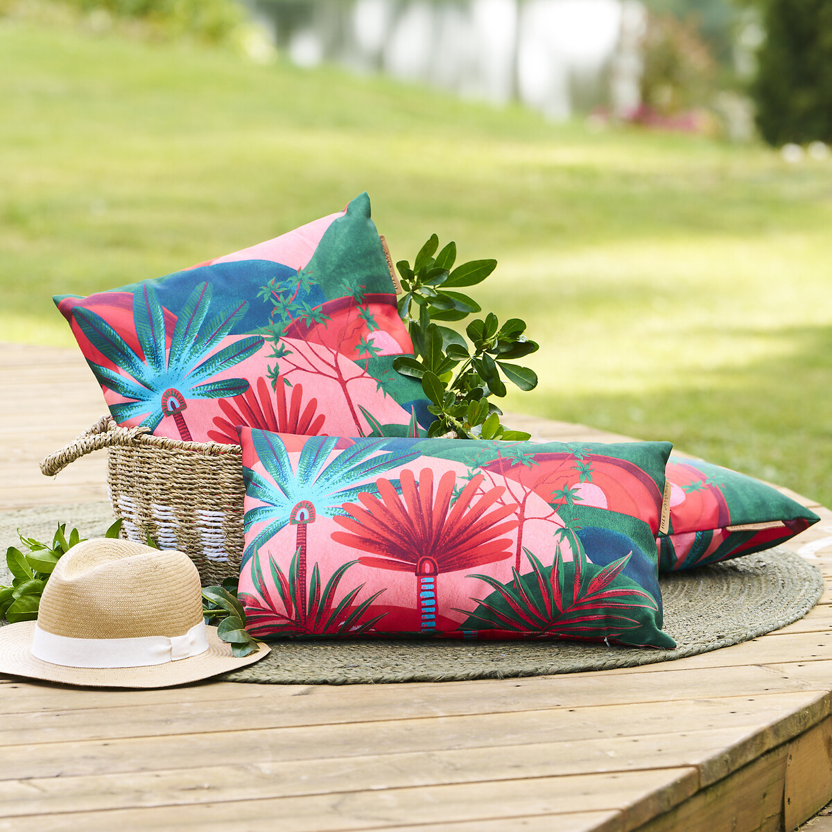 Almofada exterior selva MAORIA 40x40cm