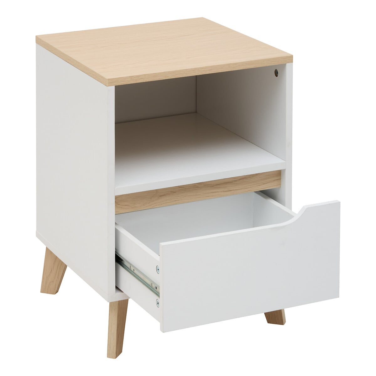 Mesa de cabeceira LUMA branco