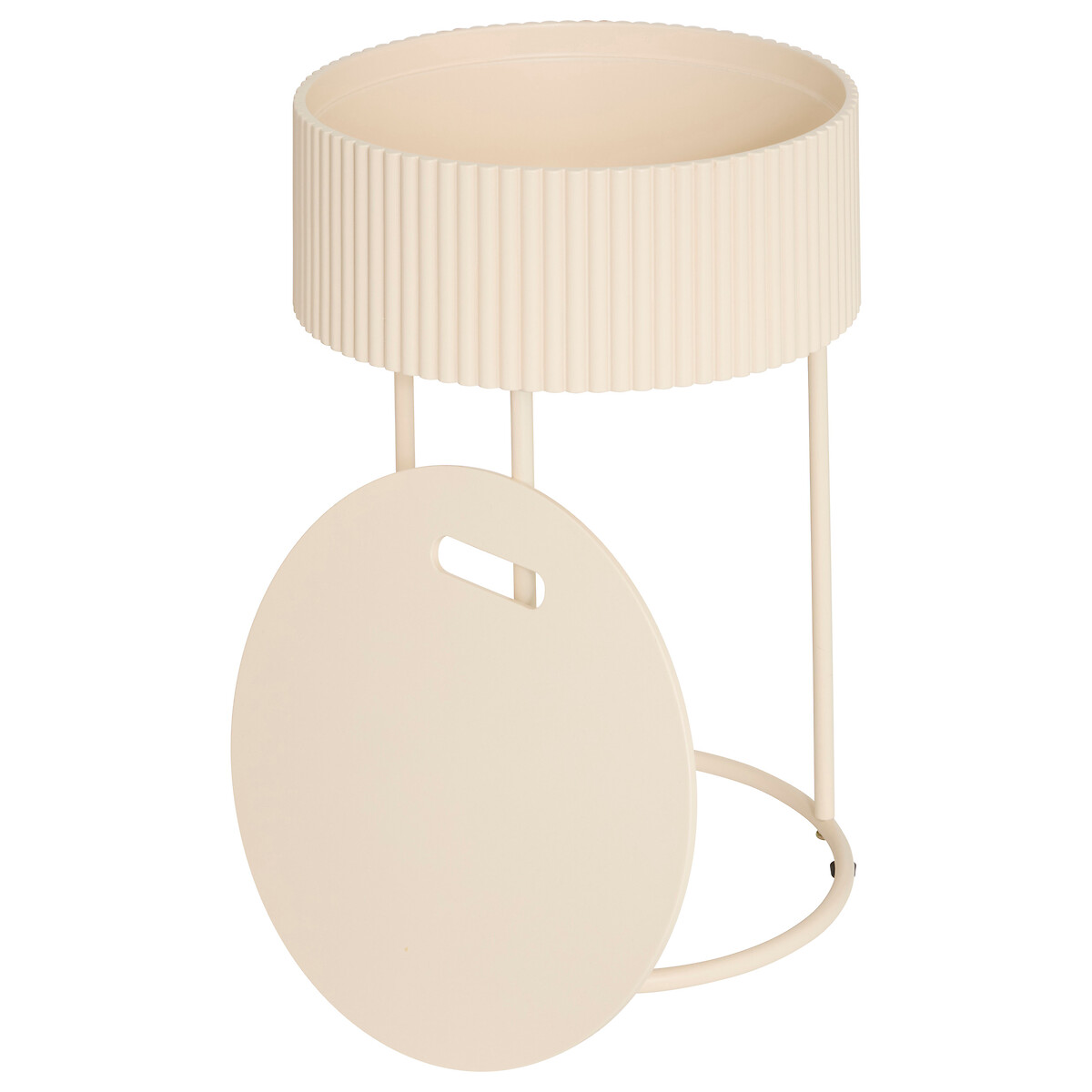 Mesa de apoio JUNA bege 48cm