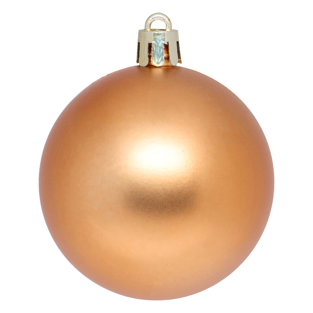 Conjunto 25 bolas de natal champanhe 6cm