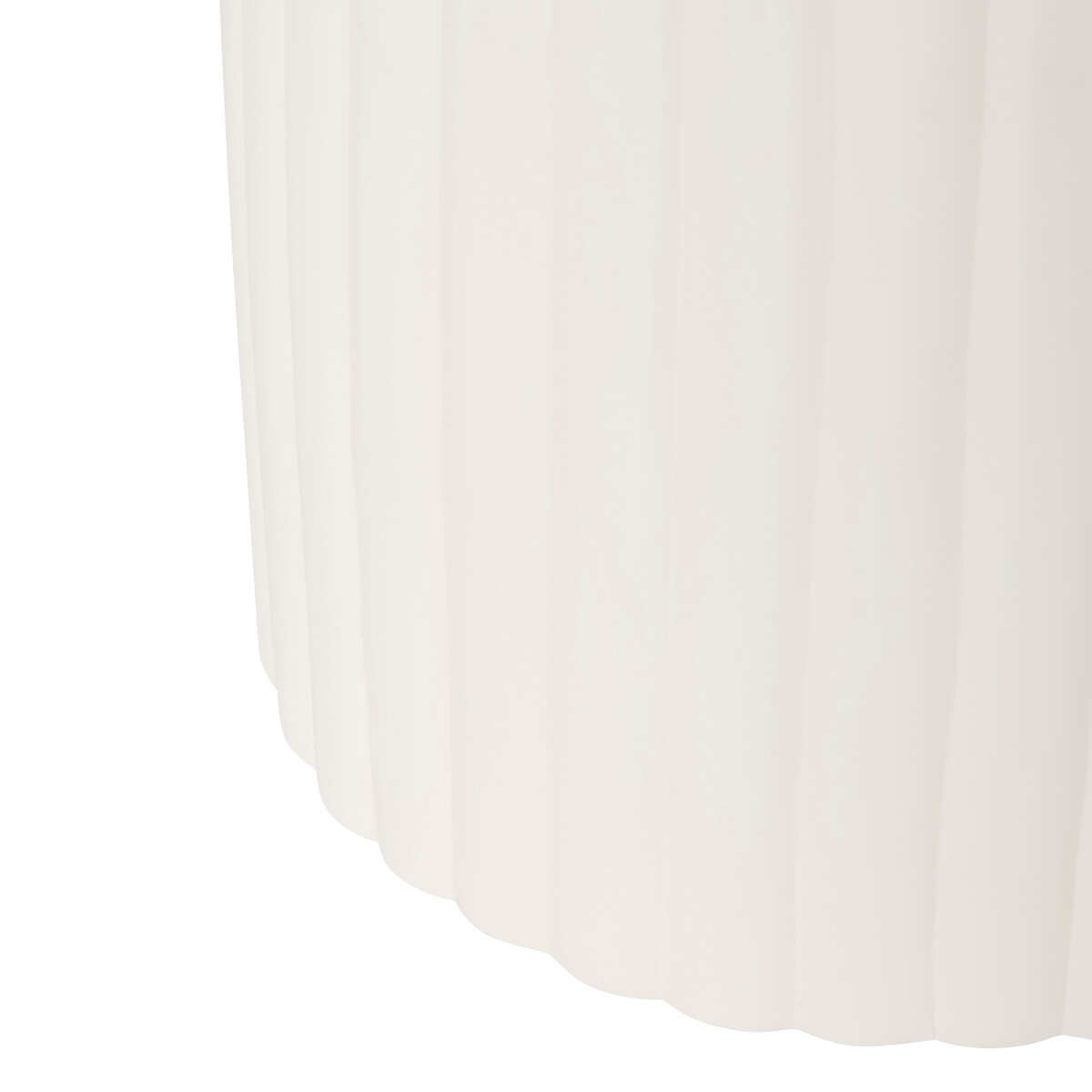 Mesa de apoio MUDAN marfim 55cm