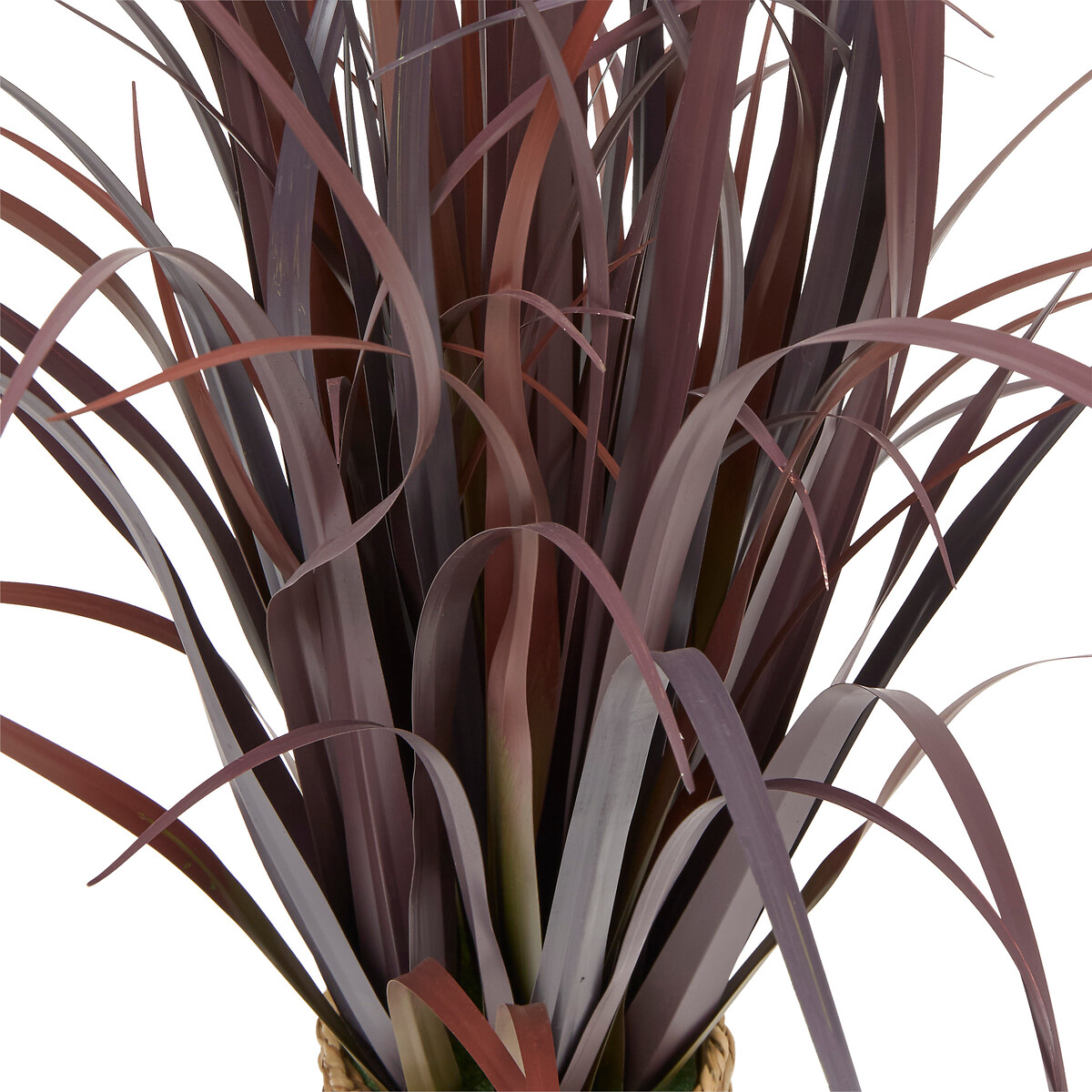 Planta artifical com vasinho de r&aacute;fia ZYA