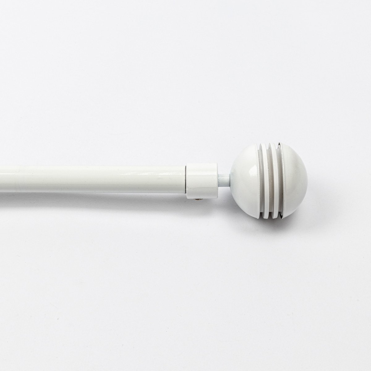 Kit varão extensível branco 210-380cm