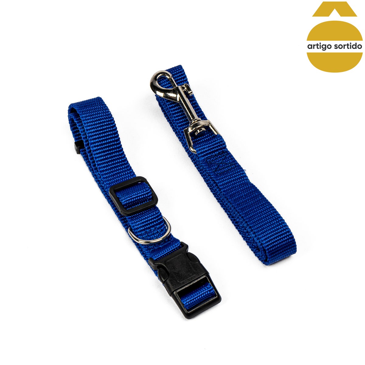Conjunto de trela com coleira 250cm,  Conjunto de trela com coleira 250cm