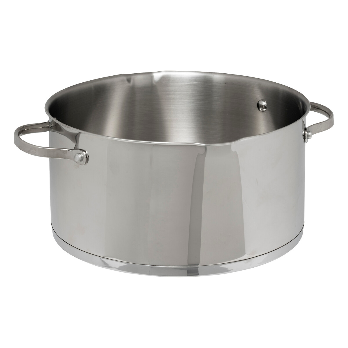 Panela Resilience Em Inox Com Tampa Em Vidro 28cm