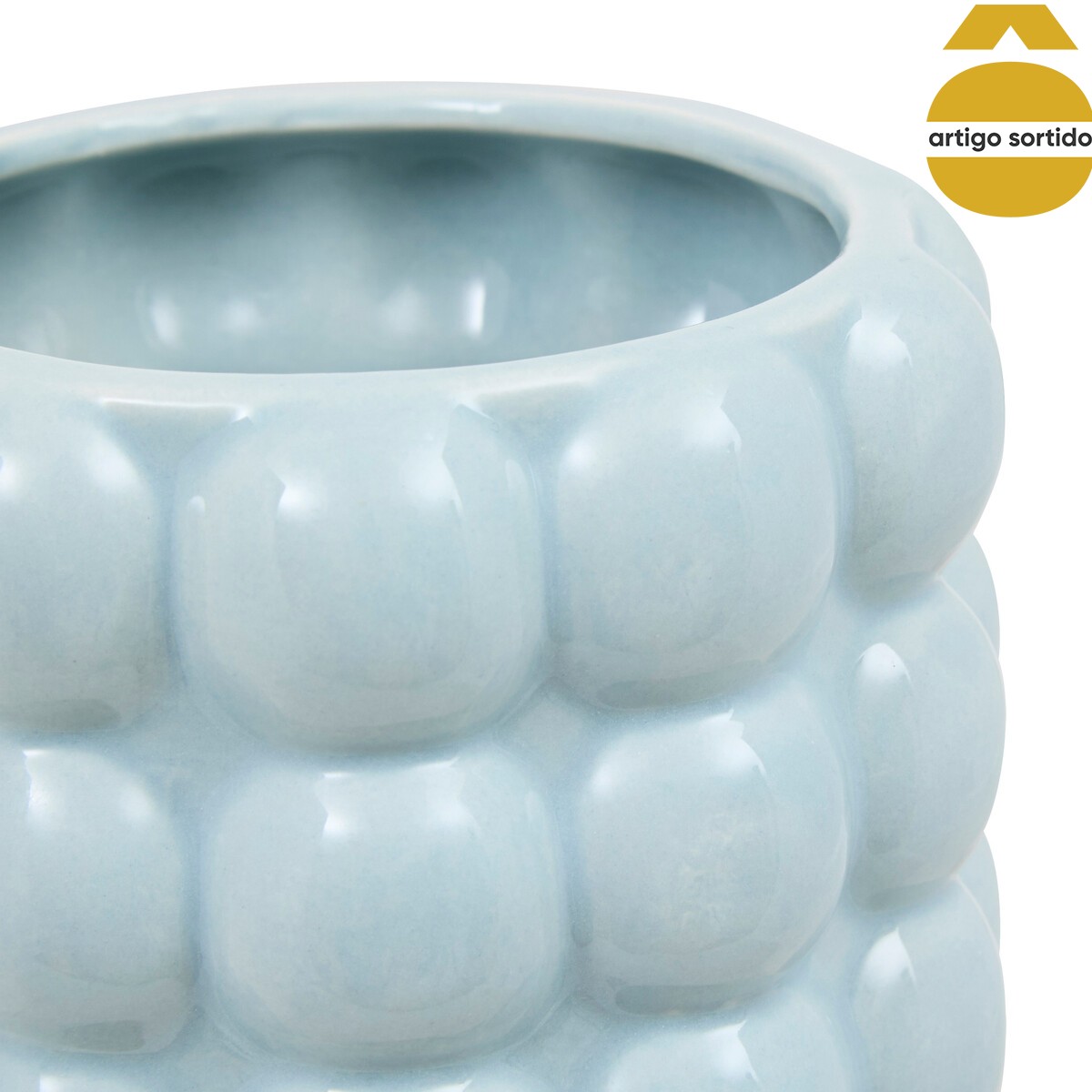 Jarra 3d SKY em cer&acirc;mica 23cm