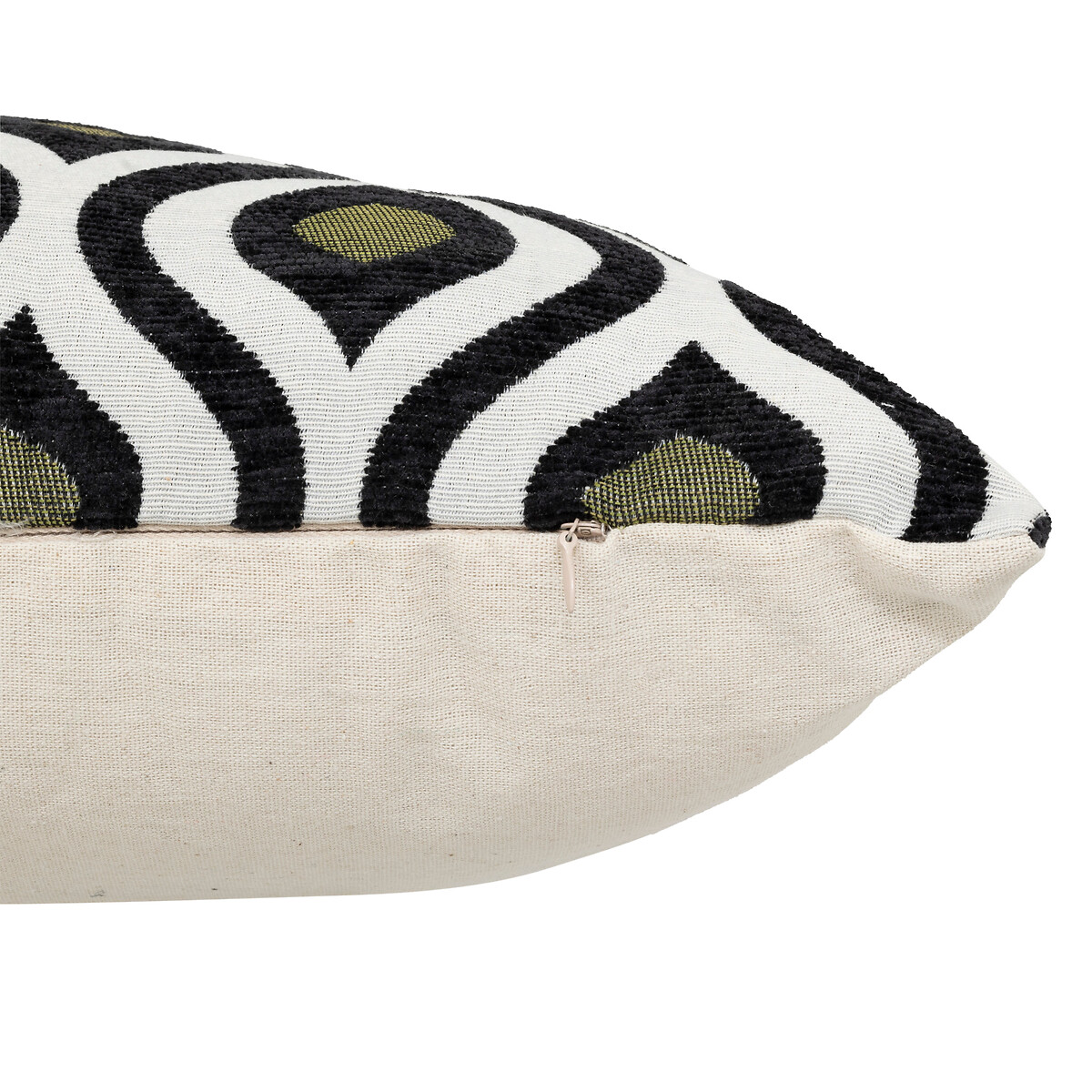 Almofada jacquard TWISTED LIME 38x58cm