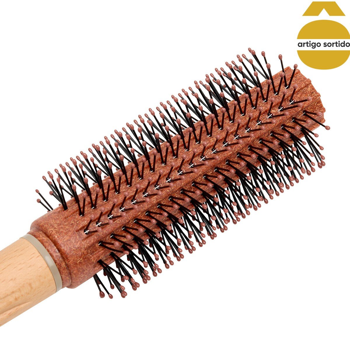 Escova de Cabelo em Madeira