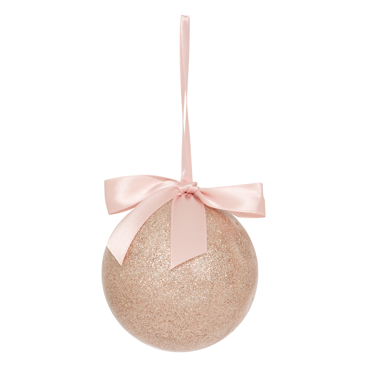 Bola de natal rosa 9cm